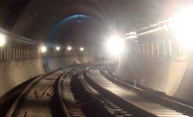 تونل قطعه 2 توسعه شمالی خط یک مترو تهران
